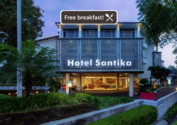 Exterior & Views 1, Hotel Santika Bandung, Bandung