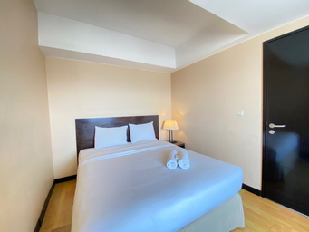 Bedroom 1, Gorgeous & Classic 2BR at Braga City Walk Apartment By Travelio, Bandung