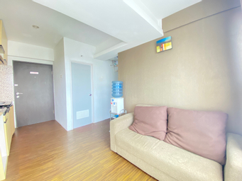 Quite 2BR Apartment AC in Living Room at The Jarrdin Cihampelas By Travelio, bandung
