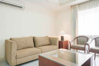 Bedroom 1, Vast 1BR at Palm Court Apartment By Travelio, Jakarta Selatan
