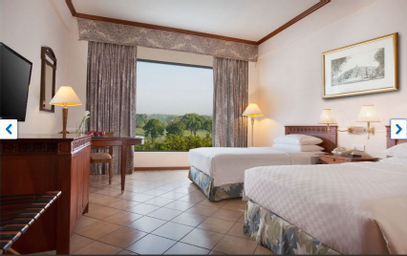 Kamar dengan Ranjang Twin - Pemandangan Taman