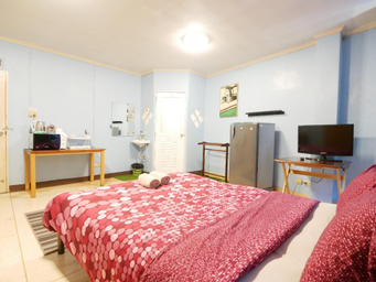 Bedroom 1, Cozy room 3A@sukhumvit 3min step to Bts onnut+wifi, Phra Khanong