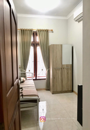 Kamar dengan Ranjang Double atau Lainnya - Pemandangan Sawah