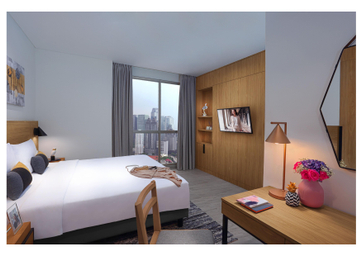 Kamar Deluks Queen - Pemandangan Kota