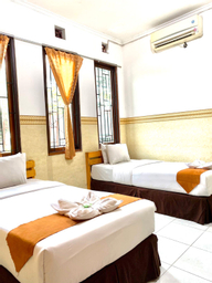 Bedroom 1, Anugrah Hotel Budget Airport Pondok Asri Management, Karanganyar