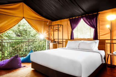 Kamar dengan Ranjang Double - Pemandangan Hutan