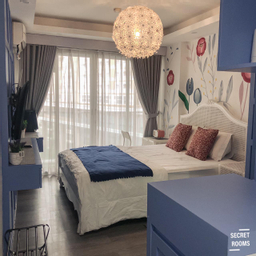 Bedroom 1, Gateway Pasteur Apartment by Secret Rooms, Bandung