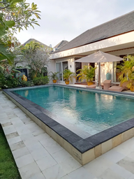 Vila dengan 3 Kamar Tidur Ranjang Queen - Pemandangan Kolam Renang