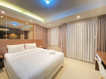 Bedroom 1, Minimalist 1BR Apartment at Gateway Pasteur By Travelio, Bandung