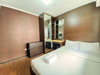 Bedroom 1, Spacious 2BR Apartment at Gateway Pasteur By Travelio, Bandung