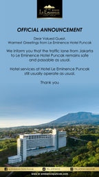 Le Eminence Puncak Hotel Convention & Resort, bogor