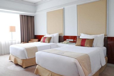 Kamar dengan Ranjang Double atau Twin
