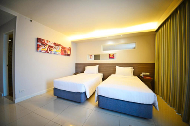 Bedroom 4, Praso @ Ratchada12 Hotel Bangkok, Huai Kwang