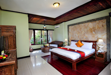 Vila Suite Deluks dengan Ranjang Double - Pemandangan Taman