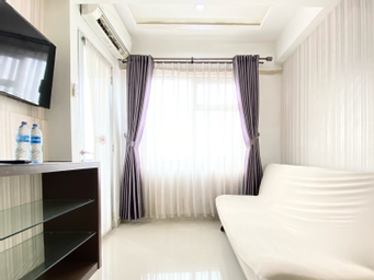 Bedroom 1, Modest 2BR Apartment at Jarrdin Cihampelas By Travelio, Bandung