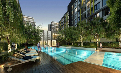 Sport & Beauty 2, Best for 2ppl! WIFI & POOL &GYM closed to BTS, Khlong Toey