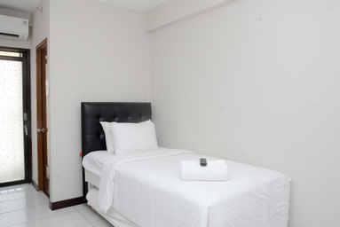 Bedroom 1, Alluring Studio at Lagoon Apartment near Bekasi Town Square, Bekasi