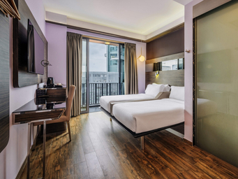 Classic Room, balcony - 2 single beds