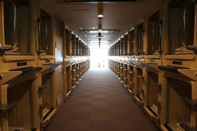 Bedroom 2, Sauna & Capsule Hotel Hokuo Male Only, Taitō