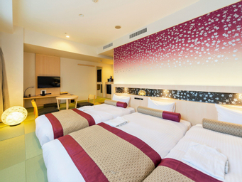 Bedroom 4, Hotel Wing International Premium Tokyo Yotsuya, Shinjuku