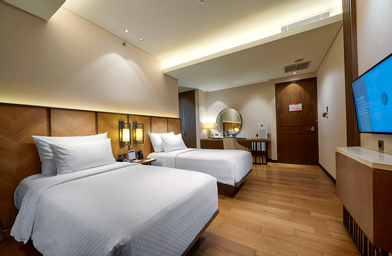 Kamar Deluks Twin - Pemandangan Taman