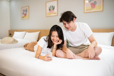 Bedroom 1, Cubic Bangna Hotel, Bang Na
