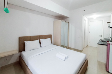 Bedroom 1, Modern Look and Comfortable Studio Barsa City Apartment By Travelio, Yogyakarta