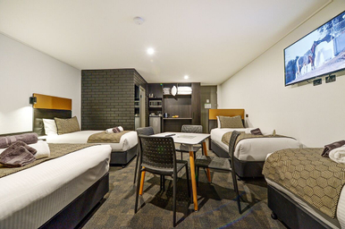 Kamar Keluarga, Beberapa Tempat Tidur, non-smoking, pemandangan taman