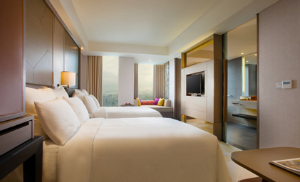 Kamar Premium, 2 Tempat Tidur Twin, pemandangan lapangan golf