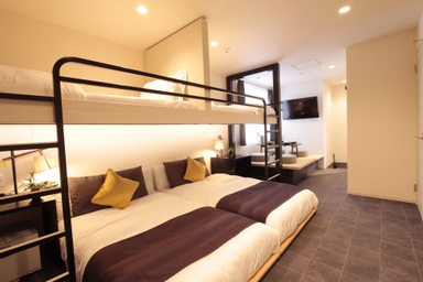 Bedroom 1, CHA-AN Hotel Ueno, Taitō
