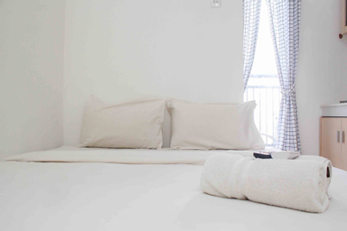 Bedroom 1, Simple and Cozy Living Studio Room at Bassura City Apartment, Jakarta Timur