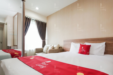 Bedroom 3, RedLiving Apartemen Grand Kamala Lagoon - Aoklah Property Tower Barclay North, Bekasi