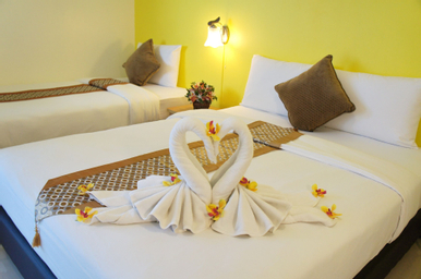 Bedroom 1, The Nest Serviced Apartment, Ratchathewi