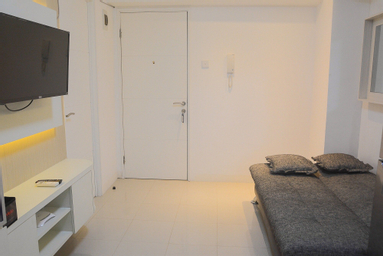 Bedroom 2, Pool View 2BR with Sofa Bed Bassura City Apartment, Jakarta Timur