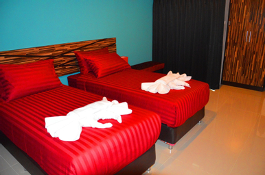 Bedroom 3, Dwella Suvarnabhumi Hotel, Bang Plee