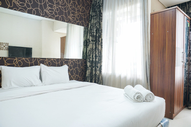 Bedroom 1, Elegant Studio Apartment at Nifarro Park By Travelio, Jakarta Selatan