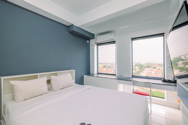 Bedroom 1, Cozy Studio At Patraland Urbano Apartment Near Train Station, Bekasi