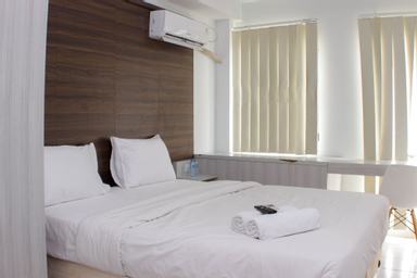 Bedroom 1, Great Location Studio Room At Patraland Urbano Apartment, Bekasi