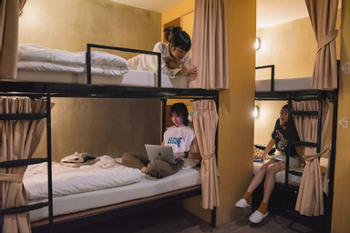 A Bed in Female Dormitory