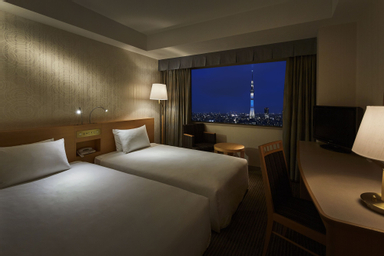 Kamar Twin Ekonomi, Bebas Asap Rokok (SKYTREE View)