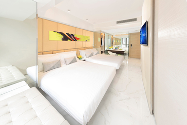Kamar dengan Ranjang Double - Pemandangan Kota