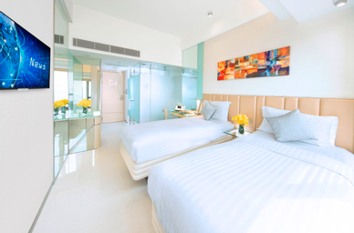 Kamar dengan Ranjang Twin - Pemandangan Kota