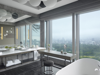 Suite King - Pemandangan Taman