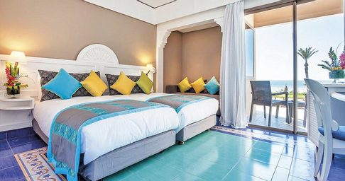 Twin Room with Sea View