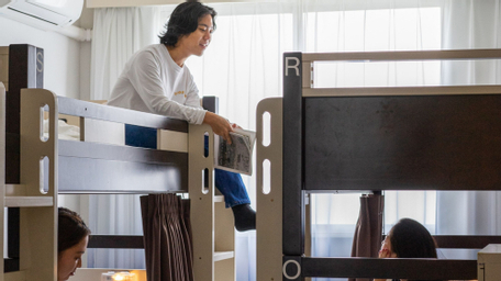 Asrama Umum Standar, 6 kamar tidur (Shared Bathroom)