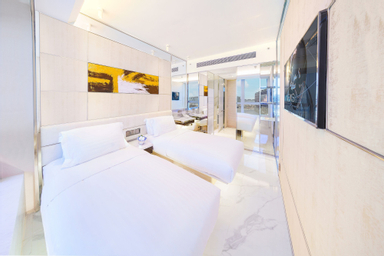 Kamar dengan Ranjang Double atau Lainnya - Pemandangan Kota