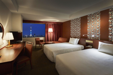 Kamar Twin, Bebas Asap Rokok (SKYTREE View)