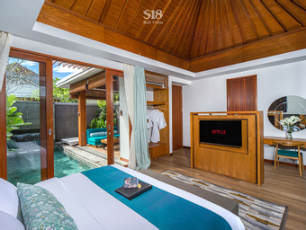 Bedroom 1, S18 Bali Villas, Badung