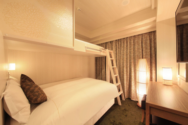 Kamar Double, Bebas Asap Rokok (Moderate, 1 Bunk Bed - Annex)