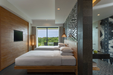 Room, 2 Twin Beds, Balcony, Garden View